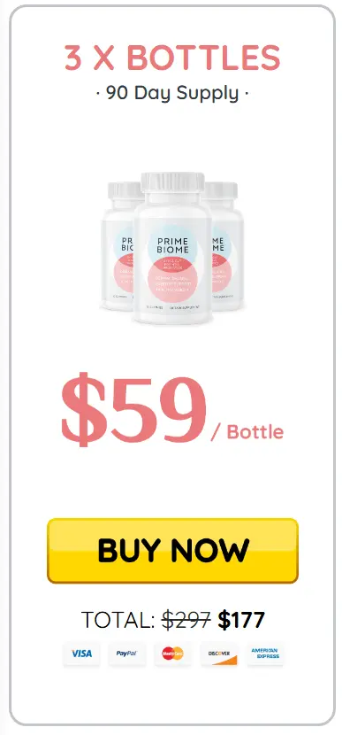 PrimeBioMe Price 3 Bottle